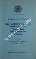 Railway Accident - Report on a fire that occurred on a Diesel Multiple-Unit Passenger Train on 9th February 1966 at Napsbury in the London Midland Region, British Railways by Ministry of Transport